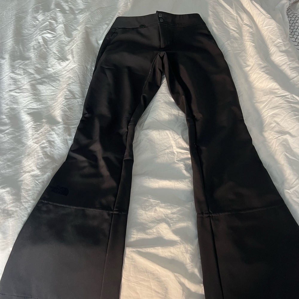 Northface black flare ski pants